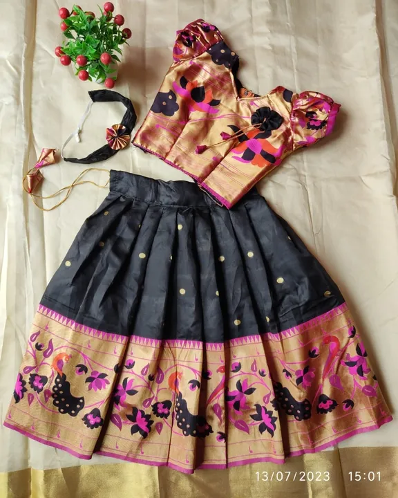 Paithani dress uploaded by business on 7/14/2023