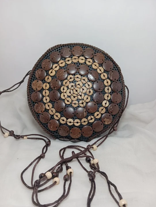 Coconut Shell Beads Crossbody Sling Bags & Clutches  uploaded by Arihant Handicrafts on 7/14/2023