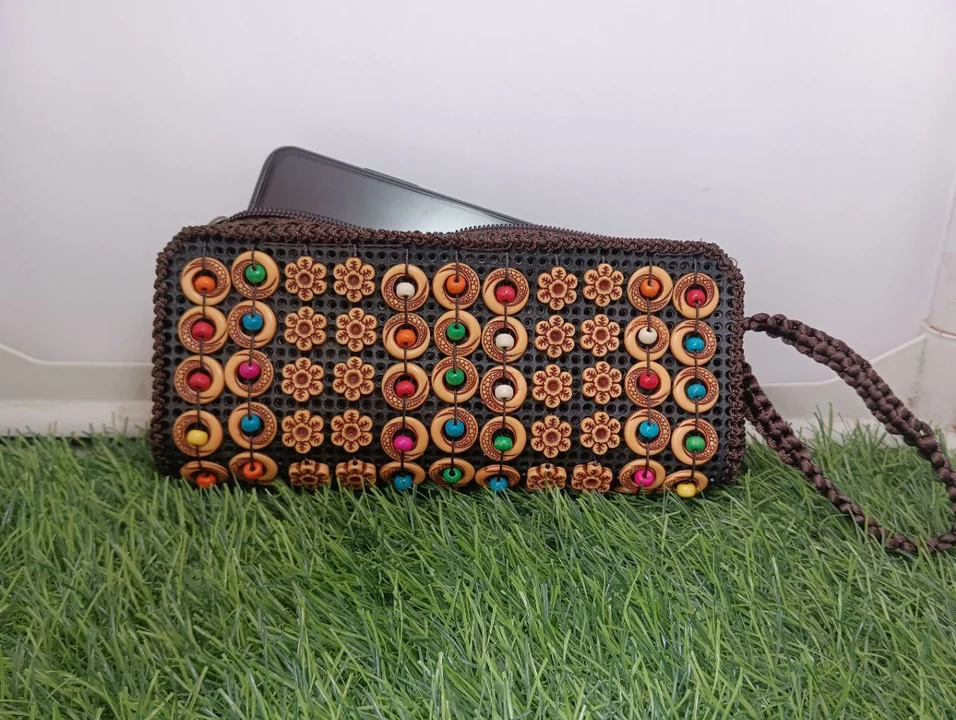 Coconut Shell Beads Crossbody Sling Bags & Clutches  uploaded by Arihant Handicrafts on 7/14/2023