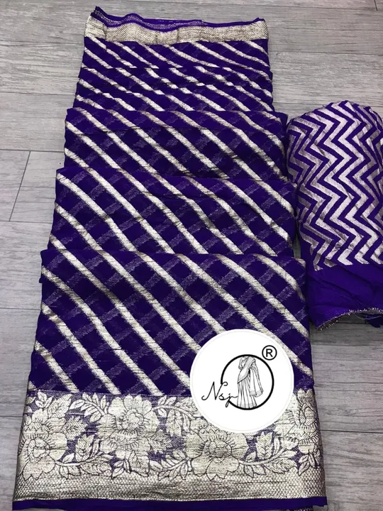 presents rajsthani party wear lehriya saree

beautiful colour combination saree for all ladies 

👉k uploaded by Gotapatti manufacturer on 7/15/2023