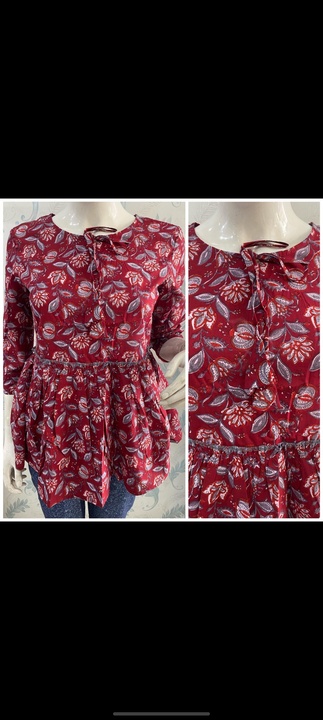 Pure cotton tops with beautiful prints  uploaded by RADHE INTERNATIONAL 2 on 7/15/2023