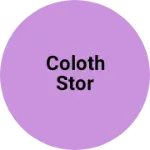 Business logo of Coloth stor and Hawder halseale