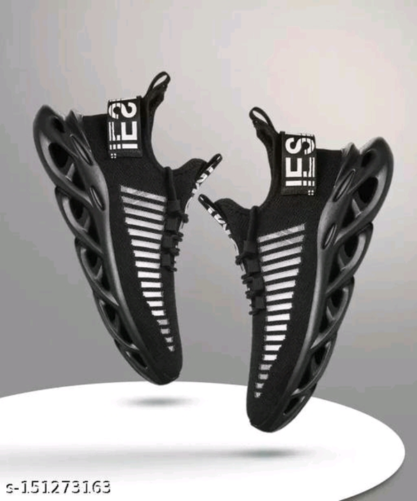 Black Printed Sneakers For Men uploaded by Qadri collection on 7/15/2023