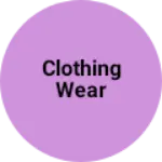 Business logo of Clothing wear