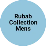 Business logo of RUBAB Collection mens wear