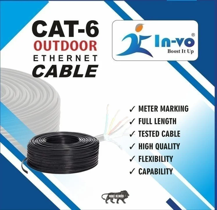 Invo cat 6 cable 305mtr uploaded by business on 7/15/2023