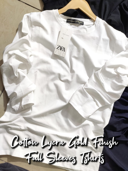 Zara man full sleeves t-shirts for men uploaded by Luxe Attire on 7/15/2023
