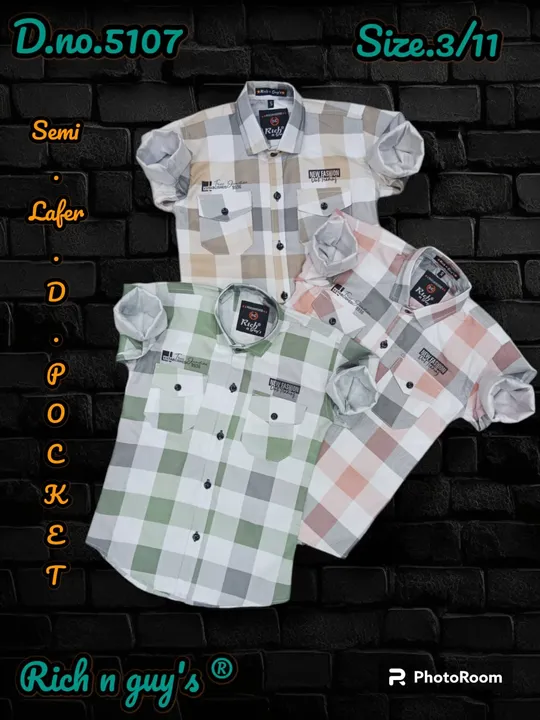 Fabric:- Semi Lafer Item:- Double Pocket Checks Size:- 3 to 11  uploaded by JAIKISHAN CREATION on 7/15/2023