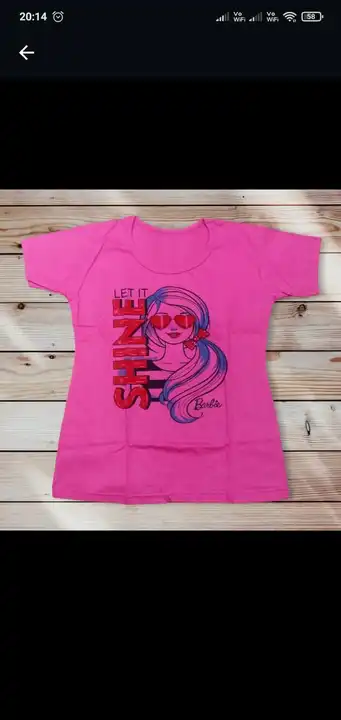 t-shirt girls uploaded by KP enterprises_mens on 7/15/2023