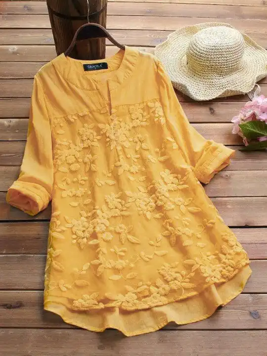 Heavy cotton kurti  uploaded by VIJAY CREATION  on 7/15/2023