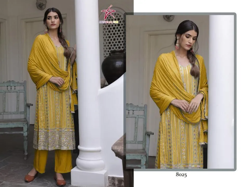 Pakistani suit  uploaded by Zoya Fabrics on 7/15/2023