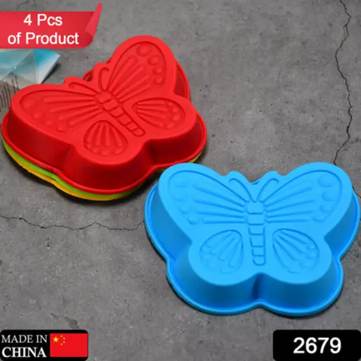 2679 Butterfly Shape Cake Cup Liners I Silicone... uploaded by DeoDap on 7/15/2023