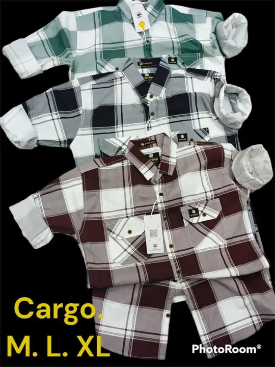 Cargo double pocket shirts  uploaded by Gurudev collection on 7/15/2023