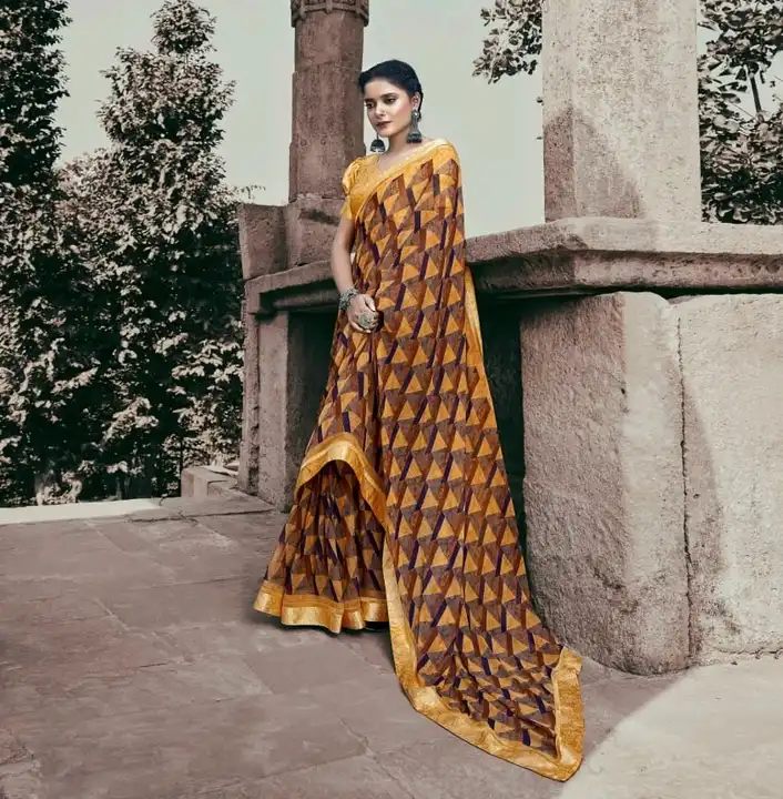 Post image *SUREKHA*

Fancy Heavy Weightless Saree With Designer Dyed Jacquard Blouse and Dyeble Jacquard Border

*With Pouch Packing*

*RATE - ₹550 + 5% GST*

*Singles Available*

*Shipping Charges Extra*