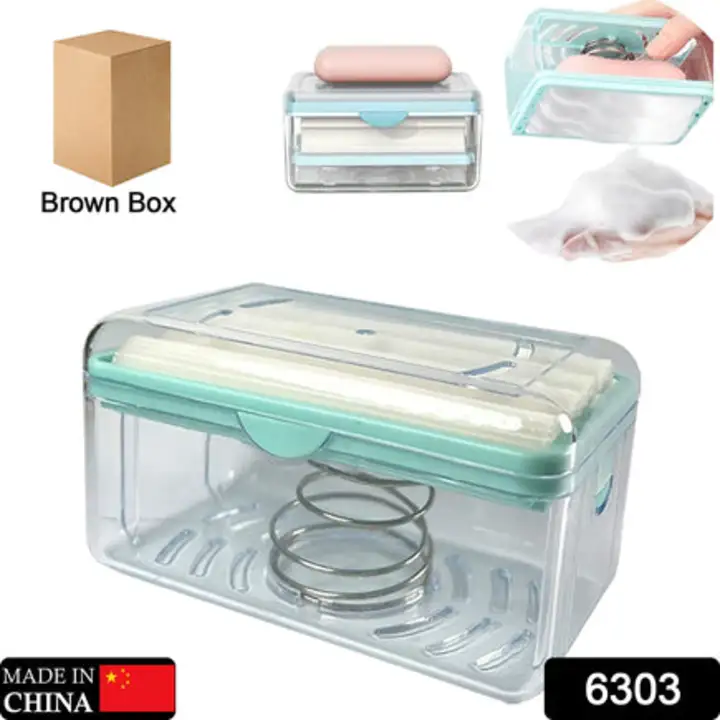 6303 2-IN-1 PORTABLE SOAP ROLLER DISH & SOAP... uploaded by DeoDap on 7/15/2023