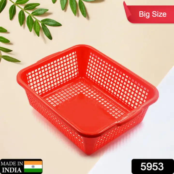 5953 Multipurpose Drain Basket Shelves Fruit and Vegetable... uploaded by DeoDap on 7/15/2023