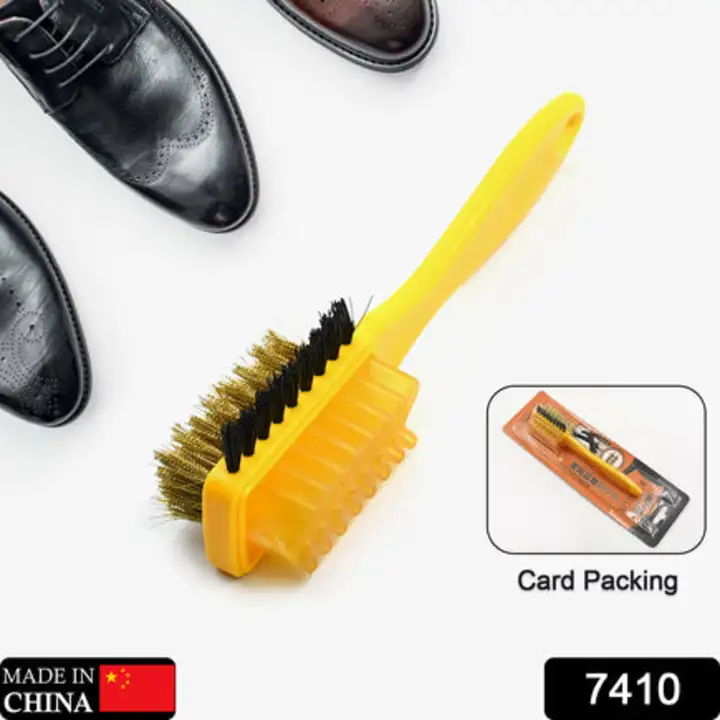 7410 3 Side Portable Multifunctional shoe brush Rubber... uploaded by DeoDap on 7/15/2023