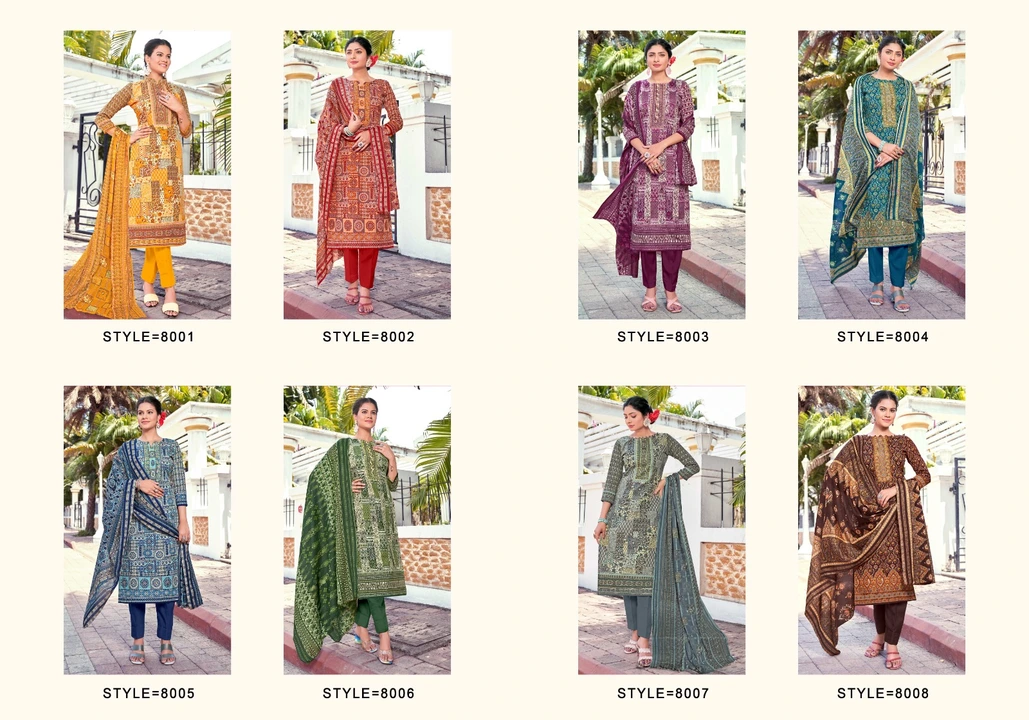 Designer Suits and Dress Material  uploaded by Zuberiya Global on 7/15/2023