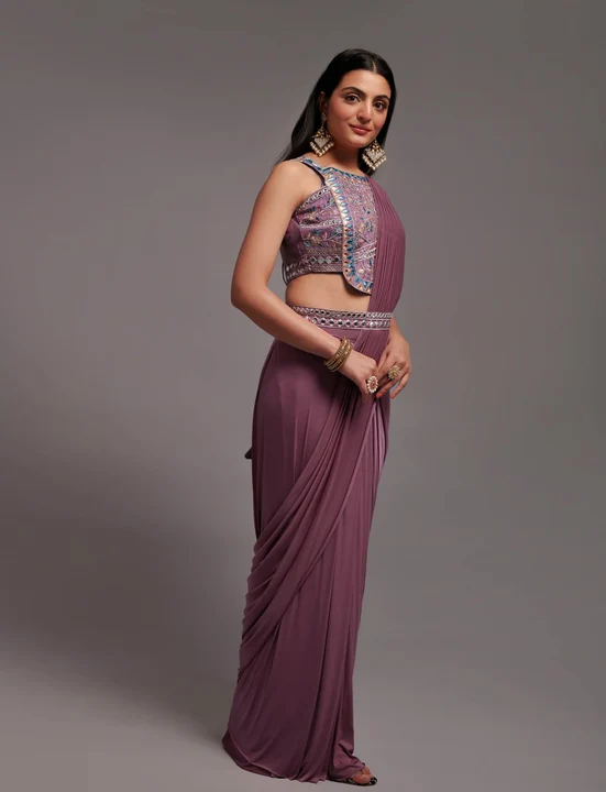 Women partywear saree uploaded by AK lifestyle on 7/15/2023