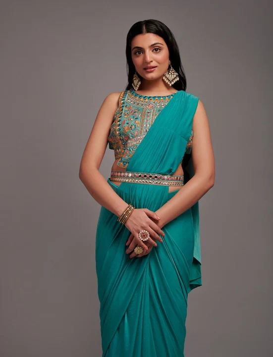 Women partywear saree  uploaded by AK lifestyle on 7/15/2023