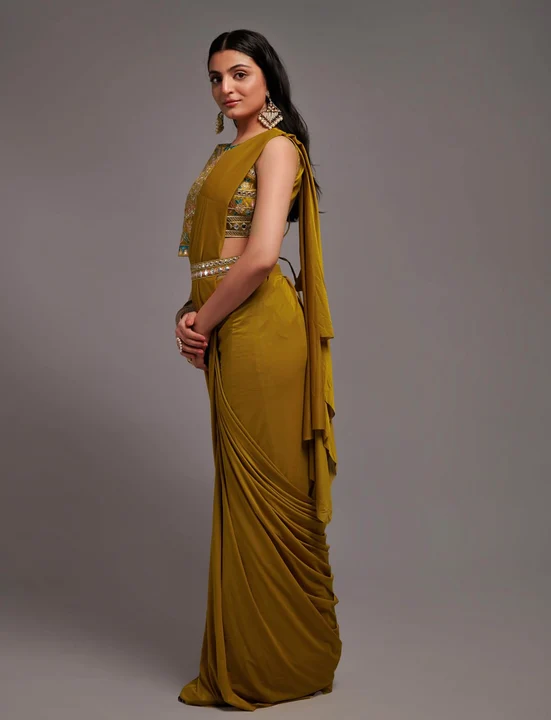 Women partywear saree  uploaded by AK lifestyle on 7/15/2023
