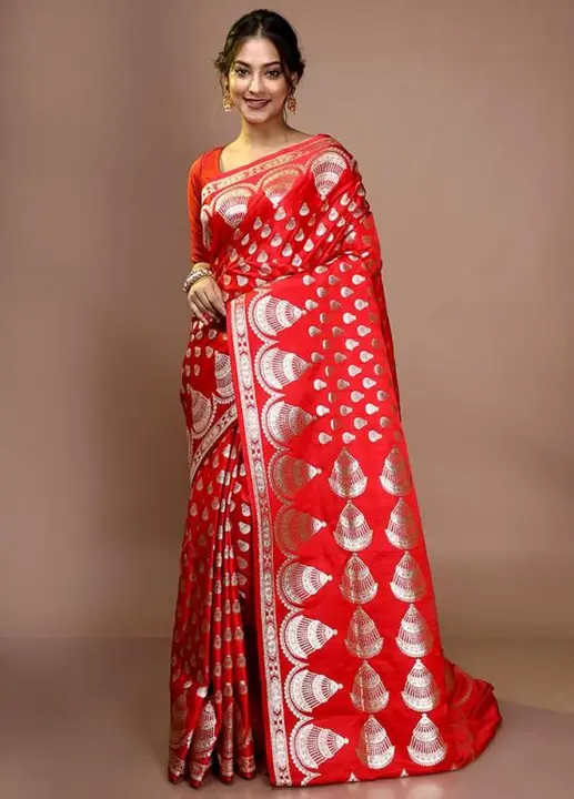 Banarasi semi katan fancy low weight saree  uploaded by MR sarees  on 7/15/2023