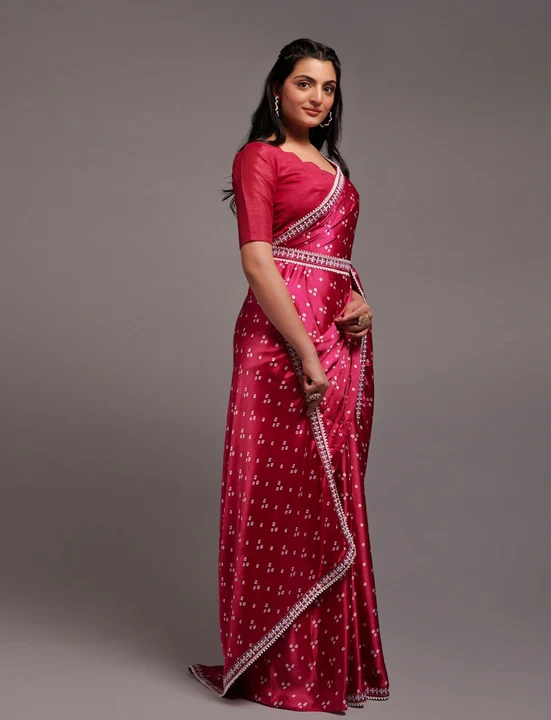 Women partywear saree 🥻 uploaded by AK lifestyle on 7/15/2023