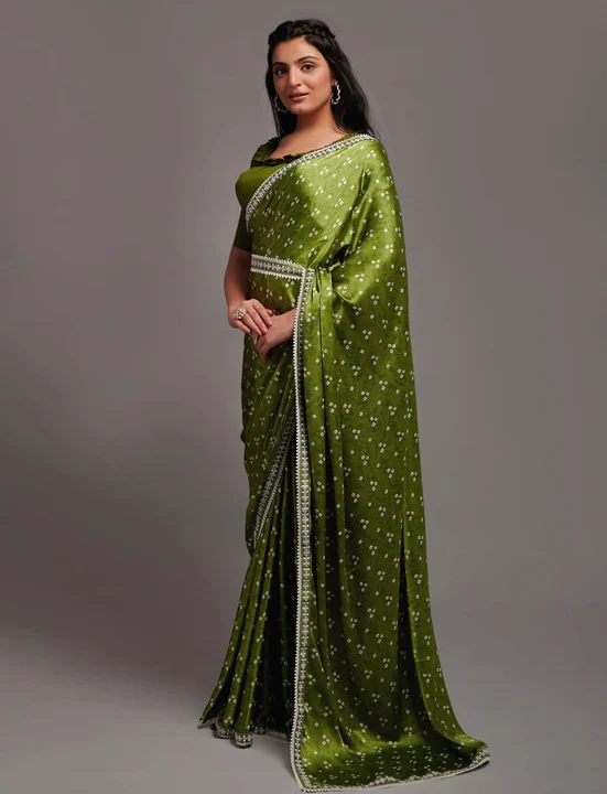 Women partywear saree 🥻 uploaded by AK lifestyle on 7/15/2023