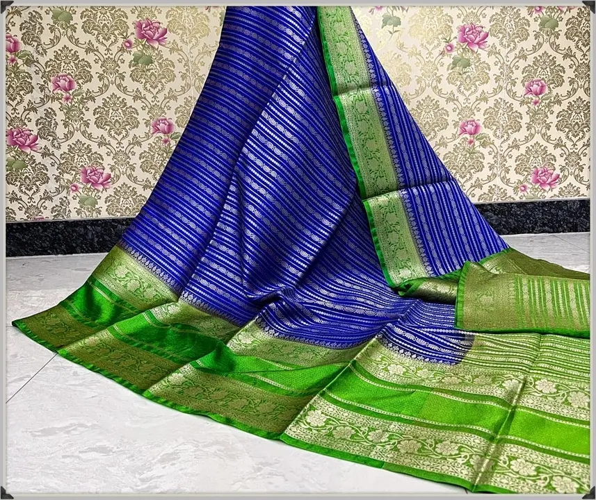 Banarasi wam silk saree uploaded by Bs_textiles7 on 7/15/2023
