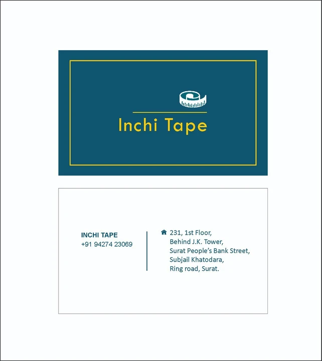 Visiting card store images of Inchitape