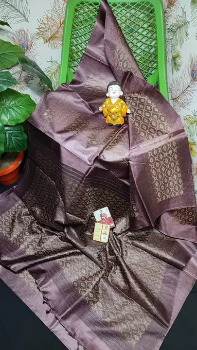 DUPION SILK SAREE  uploaded by S.N.COLLECTIONS  on 7/15/2023