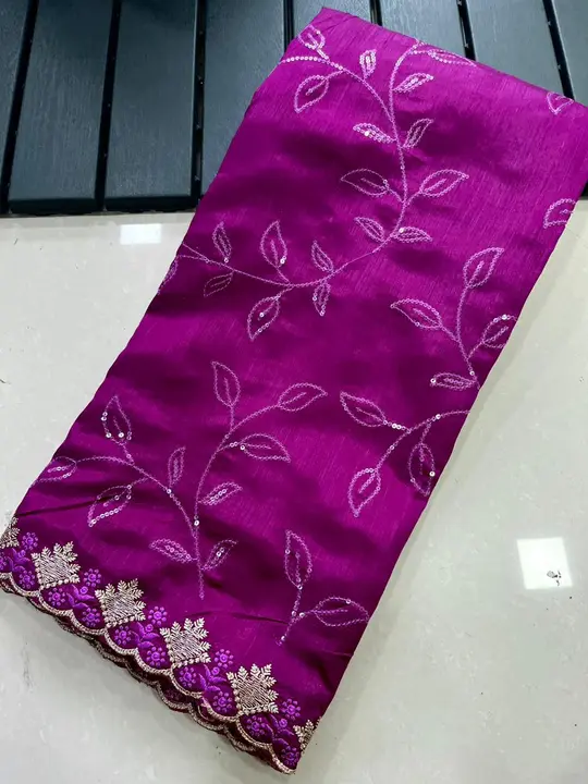 New Catalogue ❣️❣️❣️

*Catalog: Falak*

Pure Ruhi Silk Saree with all over jal work of water sequenc uploaded by Marwadi Businessmen on 7/15/2023