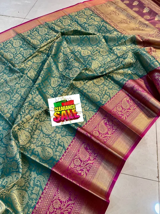 Banarasi warm silk sarees  uploaded by Online selling of sarees  on 7/15/2023