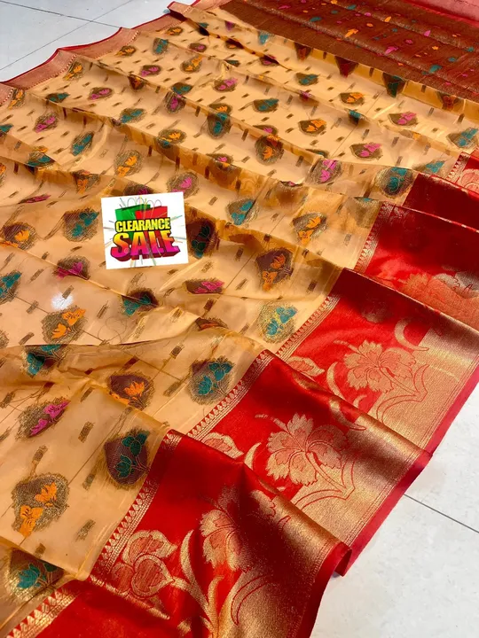 Banarasi warm silk sarees  uploaded by Feyazi art silk saree on 7/15/2023