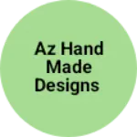 Business logo of Az hand made designs