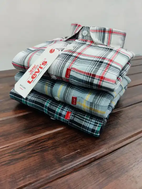 *MENS CHECKS FULL SLEEVE SHIRTS*
*SIZE M L XL*
*FABRIC TWILL*
*COLOURS 3*
*BRAND LEVI'S*
*SET 9 PCS* uploaded by business on 7/15/2023