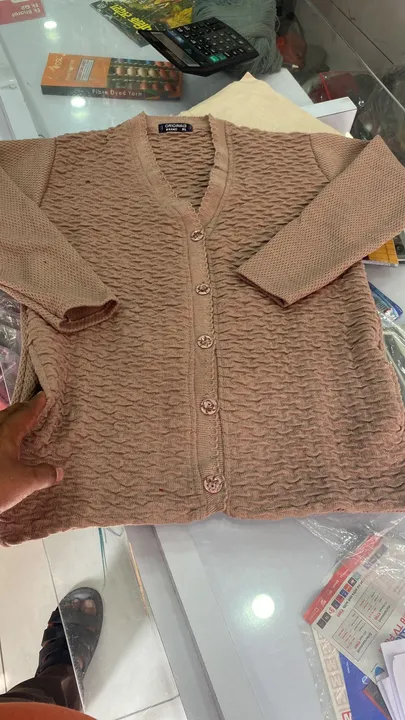 Double pocket heavy quality Ladies cardigan  uploaded by business on 7/15/2023
