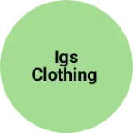 Business logo of IGS clothing