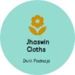 Business logo of Jhaswin cloths