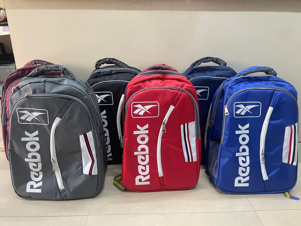 Matty 1000 Denim Double Partition 4Compartment 45litre Capacity School Bags  uploaded by Rajdhani Bags 📱9833815019📱 on 7/16/2023