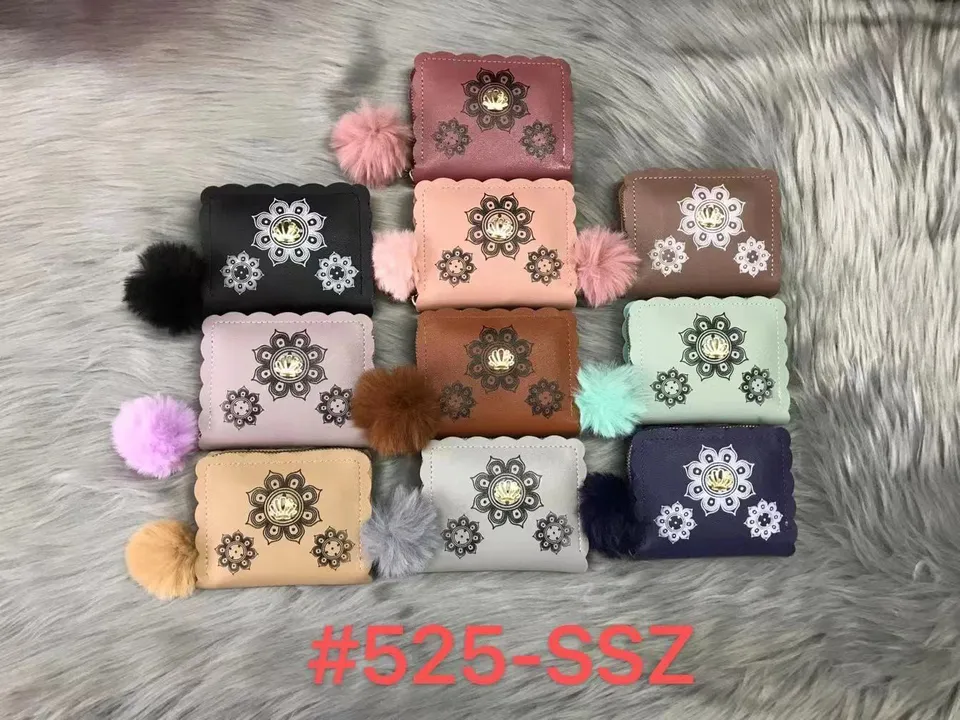 Racial Fabric Ladies Purse Imported Ladies Wallets uploaded by Rajdhani Bags on 7/16/2023