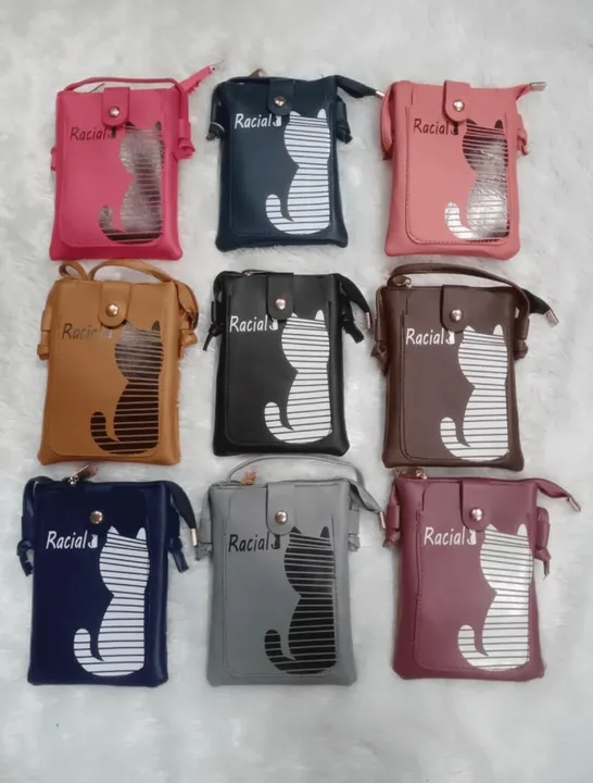 Racial Fabrice Sling Bags For Women &Girls uploaded by Rajdhani Bags on 7/16/2023