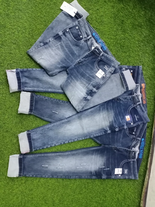 Mena wear fashionable cotton by Cotton jeans  uploaded by Madaar Garments on 7/16/2023