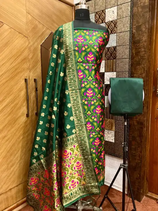 Semil silk tilfi dress  uploaded by Feyazi art silk saree on 7/16/2023