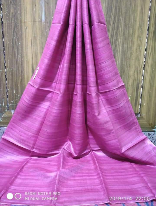 Handloom pure tussar giccha silk saree  uploaded by Vina Handloom on 7/16/2023