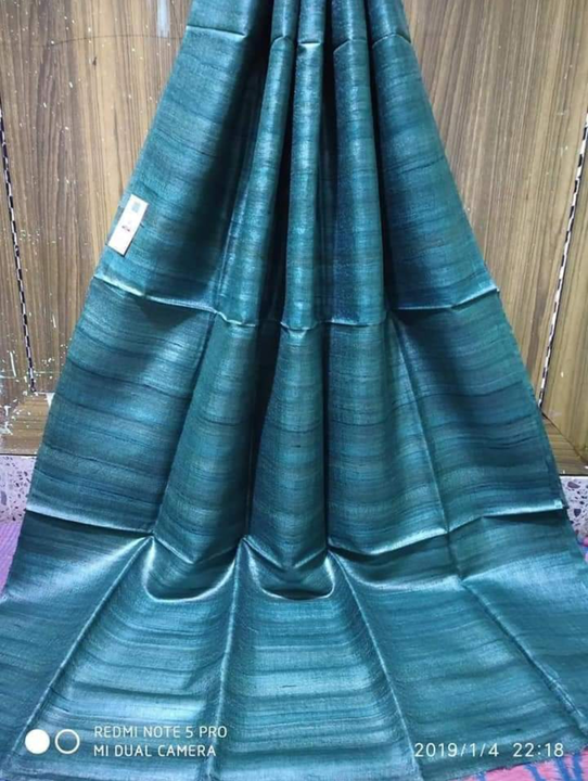 Handloom pure tussar giccha silk saree  uploaded by Vina Handloom on 7/16/2023