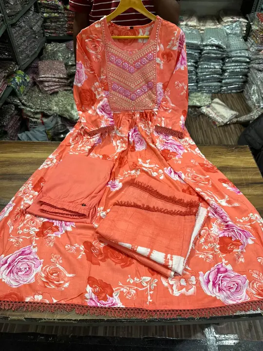 *We are here to spread some magic to your ethnic Riyon Silk and  embrioday work lover*

*🌹🌹 uploaded by PANIHARI COLLECTION CENTRE on 7/16/2023