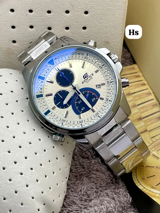 Edifice watch with all chronograph working  uploaded by The Trendy Store on 7/16/2023
