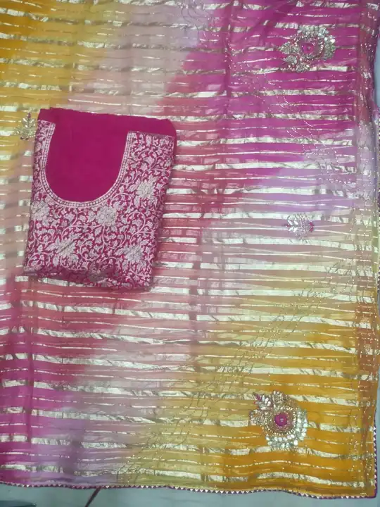 Pure nazmeen chiffon  uploaded by Kanha creation  on 7/16/2023