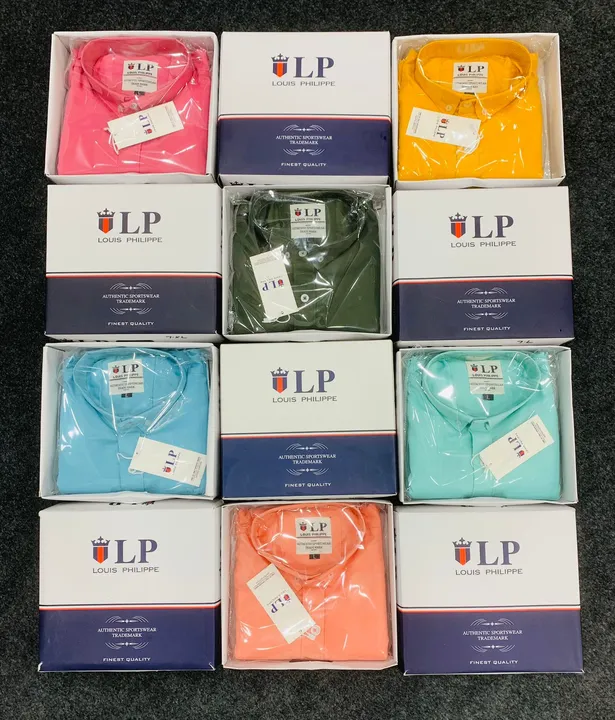 Lp box pack cotton shirt uploaded by Panther garments - manufacturing  on 7/16/2023